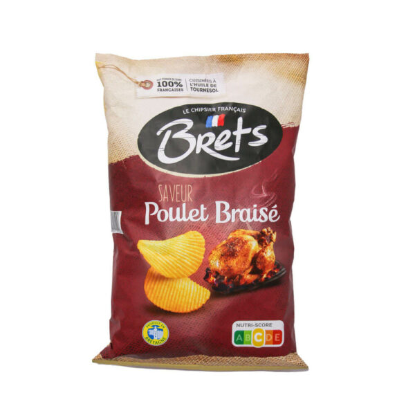 Chips saveur Bleu Pancetta - Brets - 125 g e