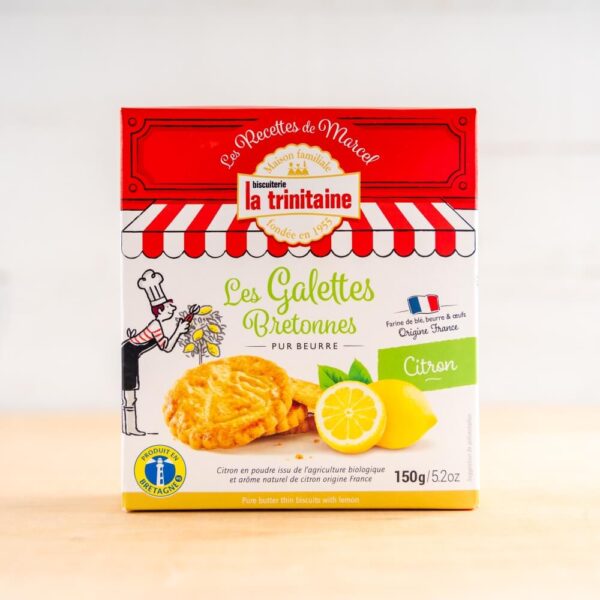 La Trinitaine Pure Butter Thin Biscuits With Lemon 150g